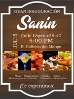 Sanin menu