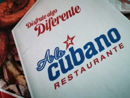 Alo Cubano menu