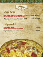 Tabuu menu