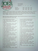 Joe's Pizza At Efren's Carta