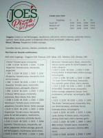 Joe's Pizza At Efren's Carta