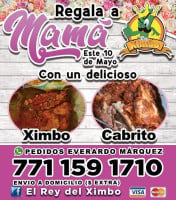 El Rey Del Ximbo menu