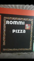 Rommi Pizzas menu