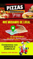 Pizzas Y Hamburguesas Yessy menu