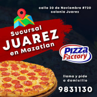 Pizza Xtreme Factory Suc. Juárez menu