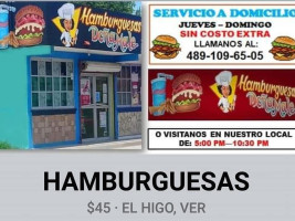 Hamburguesas DoÑa Male menu