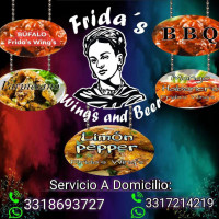 Fridas Wings menu