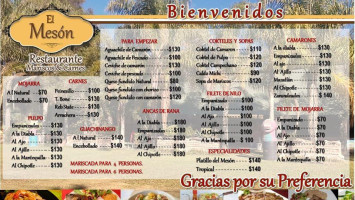 El Meson De Don Simon menu