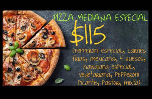 Pizza Mas menu