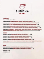 Buddha Hot Ramen menu