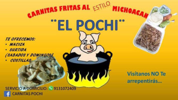 Carnitas El Pochi menu