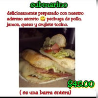 El Rincón Del Buen Sabor menu