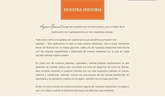 Azúcar Gourmet Carta