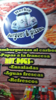 Herbie Burguer Pizzas menu