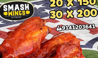 Smash Wings food