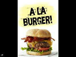 A La Burger menu