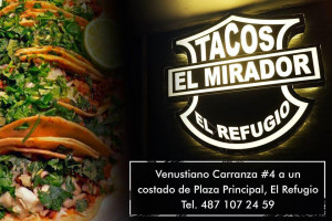 Tacos El Mirador menu