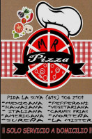 Míster Pizza menu