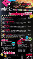 Sakiltón Chiapas Gourmet menu