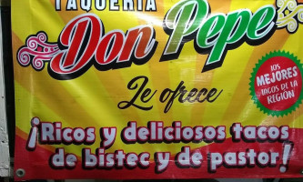 Don Pepe menu