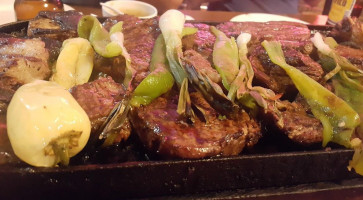 Los Pioneros Steak food