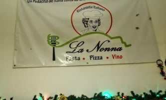 La Nonna Pasta, Pizza, Vino menu