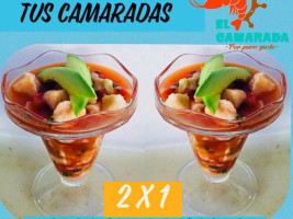 Mariscos El Camarada menu