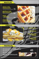 Wings Cafe menu