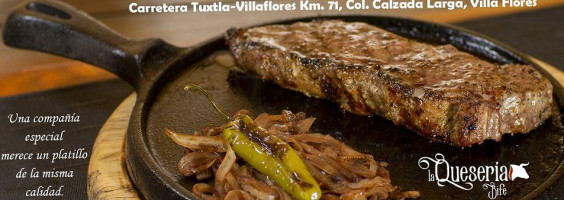 La Queseria Bife food