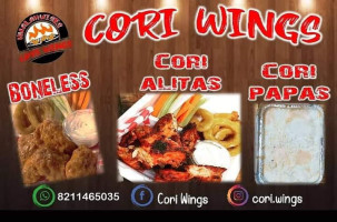 Cori Wings menu