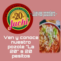 La 20 D Juchi menu