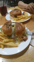 La Choza Burgers food