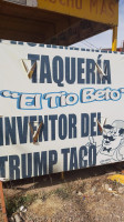 Taqueria El Tio Beto menu