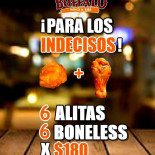 Buffalo Wings Ribs menu