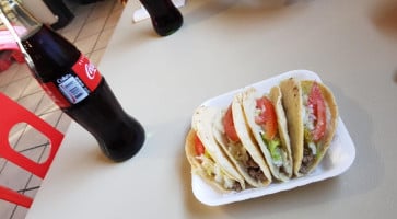 Tacos De La Troca Negra food