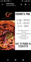 Sabor A Mi Tierra menu