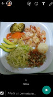 Mariscos El Cometa food