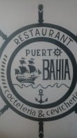 Puerto Bahía menu