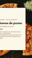 Pizzeria Los Cantaros menu