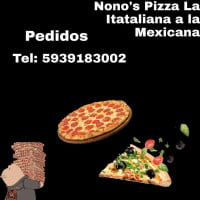 Nonno's Pizza La Italiana A La Mexicana menu