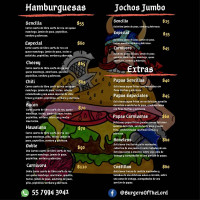 The Lord Hamburguesas Gourmet menu