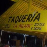 Taquería La Palapa outside