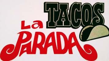 Tacos La Parada menu