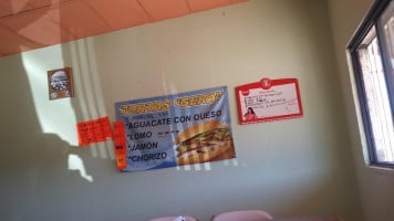 Tortas Gera menu