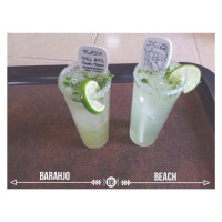 Barajo Beach menu