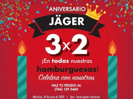 JÄger •burger Wings• Carta