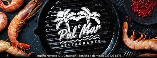 Pal' Mar menu