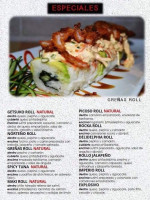 Getsuko Sushis menu