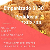 Pollos El Vecino, Chocaman, Ver menu