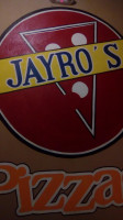 Jayros Pizzas menu